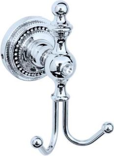 Крючок двойной Boheme Brillante хром 10435